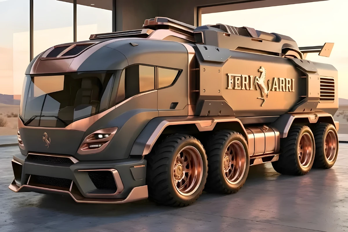 Luxury 2026 Ferrari Motorhome Concept